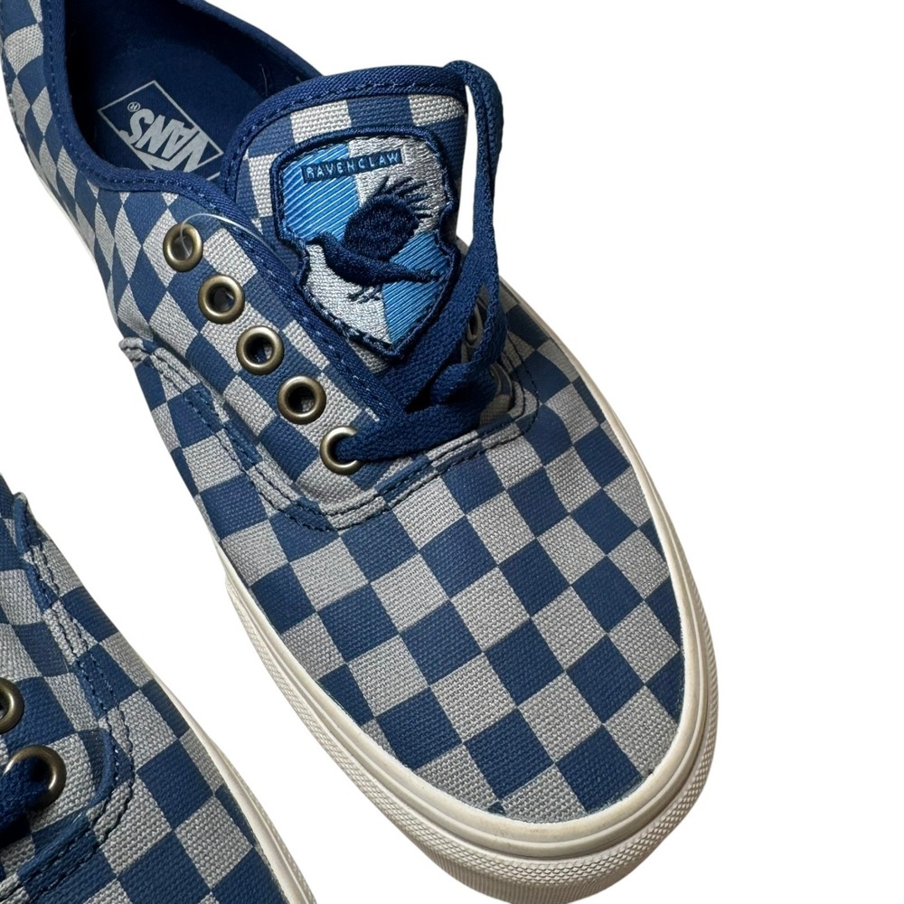 Vans x Harry Potter Ravenclaw Authentic Shoes Men 8.5 Women 10 New Checkerboard